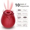 10 suction modes of rose toy