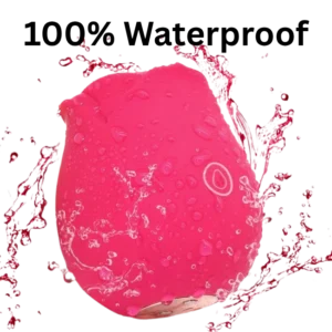 Waterproof feature of rose vibrator